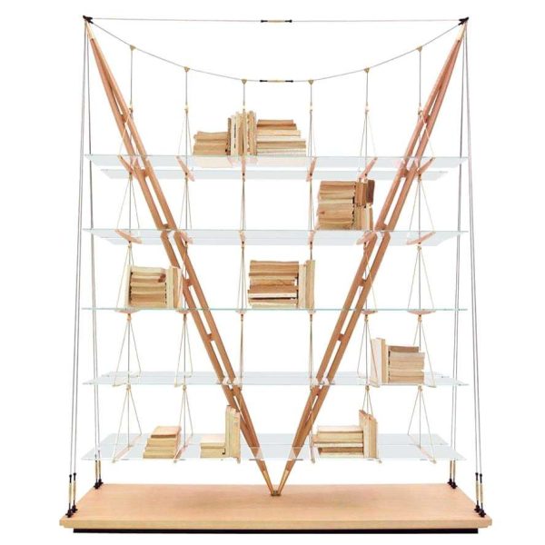 Franco Albini Veliero Bookcase for Cassina, Italy, New