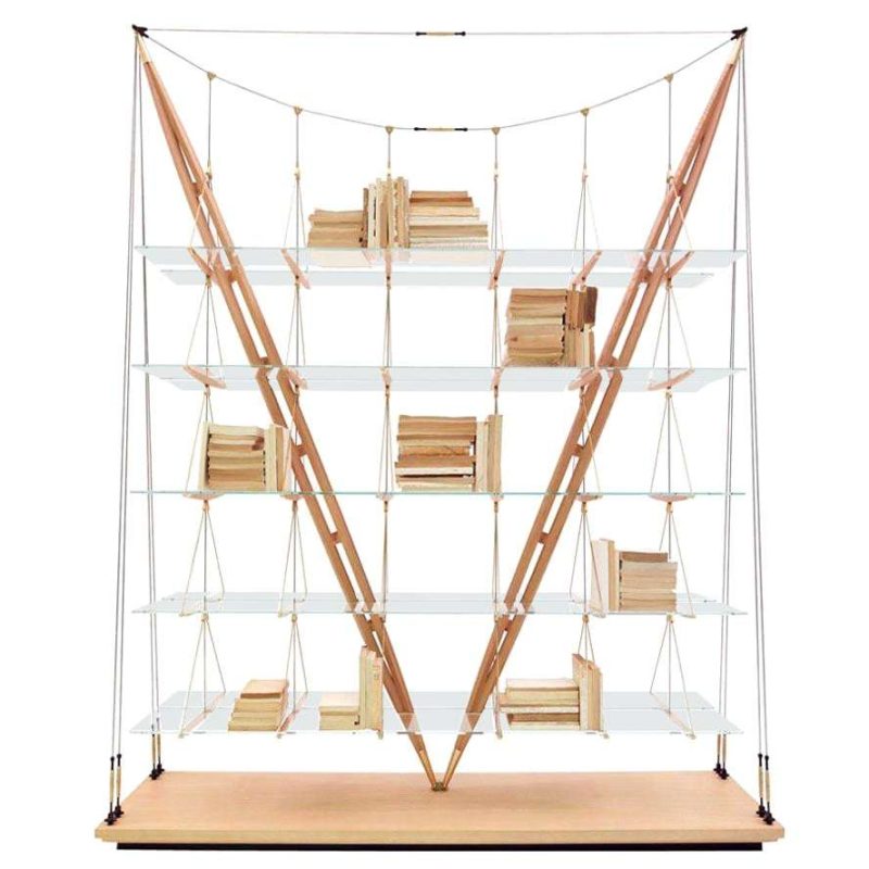 Franco Albini Veliero Bookcase for Cassina, Italy, New