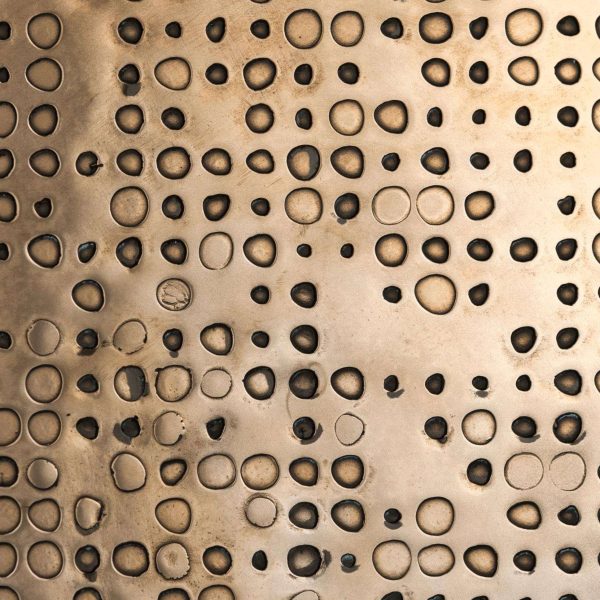 Laurameroni "Talento Unlimited" Modern Tall Cabinet in Bronze Liquid Metal - Image 8