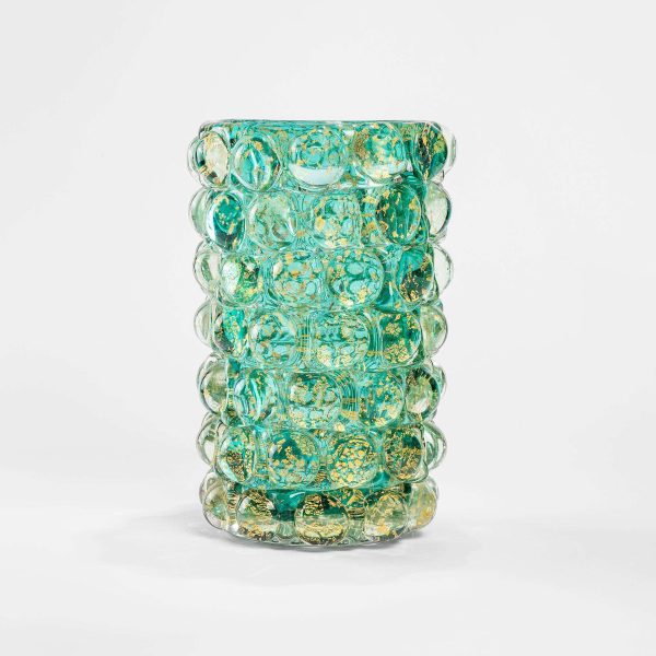 20th Century Barovier & Toso Cylindrical Glass Vase from Lenti Series, 40s - Image 2