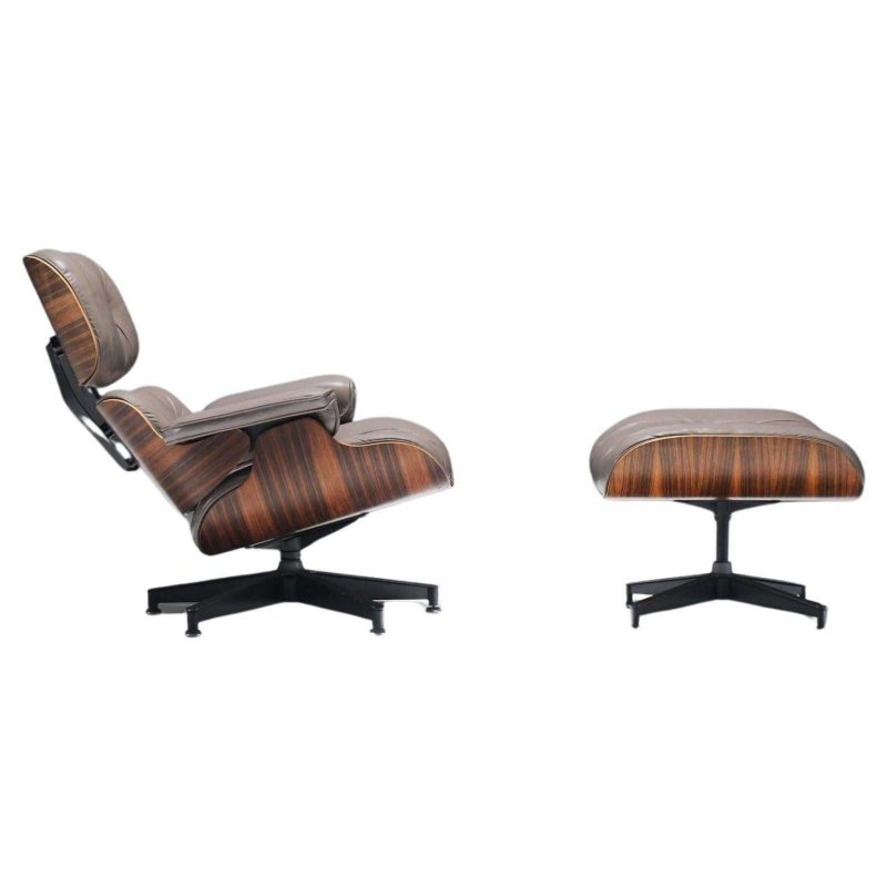 Vintage Eames Lounge Chair & Ottoman by Ray & Charles Eames for Herman Miller