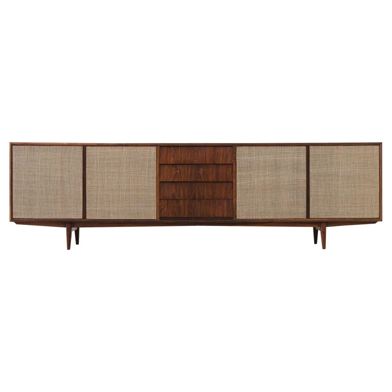 Credenza, Unknown, Caviuna and Cane, Carlo Hauner and Martin Eisler, c. 1955