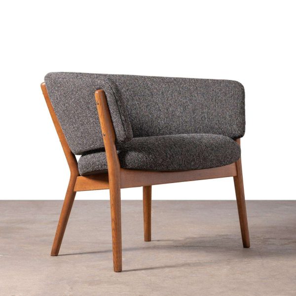 Nanna Ditzel Classic Vintage Scandinavian Model 83 Armchairs in Oak, 1950s - Image 8