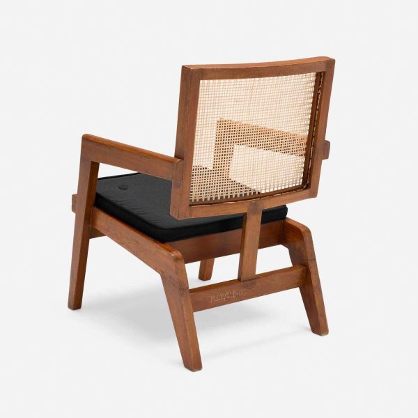Rare Pierre Jeanneret Lounge Chair from Chandigarh Authentic Mid-Century Modern - Image 3