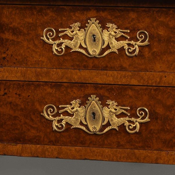Empire Style Gilt-Bronze Mounted Bureau Plat by Maison Forest, circa 1900 - Image 6