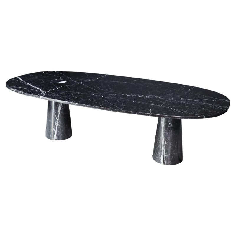 Angelo Mangiarotti for Skipper 'Eros' Large Oval Dining Table or Executive Desk