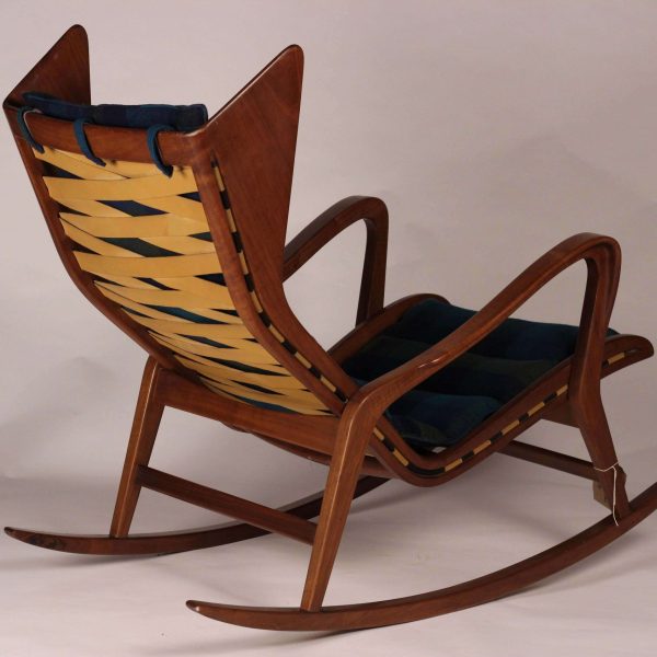 Italian Rocking Chair Model 572 By Cassina - Image 6