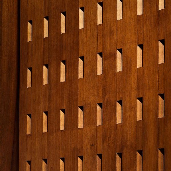 Giuseppe Rivadossi for Officina Rivadossi Bedroom Divider Wardrobe Walnut - Image 10