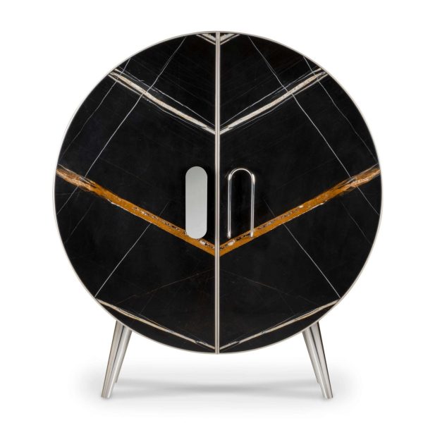 Bongo Bar Cabinet, Manual Doors, Handmade in Portugal by Greenapple - Image 4