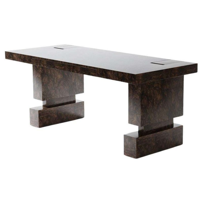 Zone Desk - Walnut Root by Hermhaus