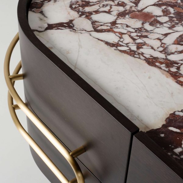 Modern Olival Sideboard TV Cabinet, Marble, Handmade in Portugal by Greenapple - Image 8