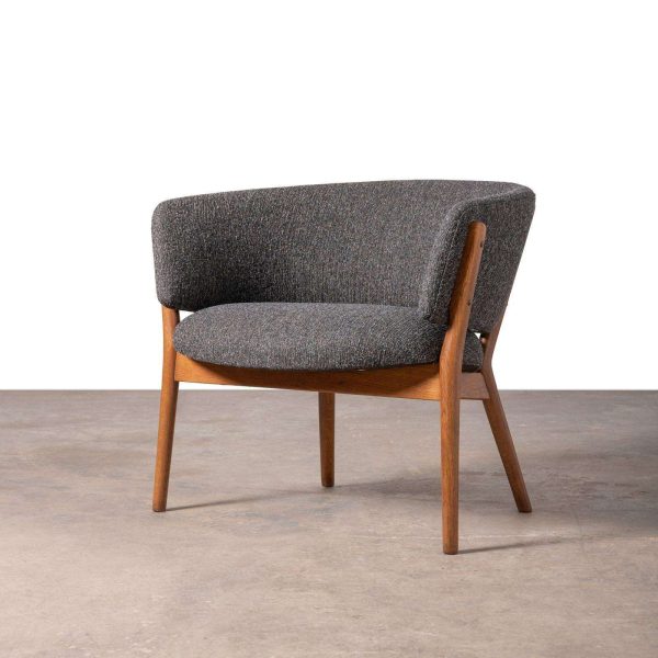 Nanna Ditzel Classic Vintage Scandinavian Model 83 Armchairs in Oak, 1950s - Image 2