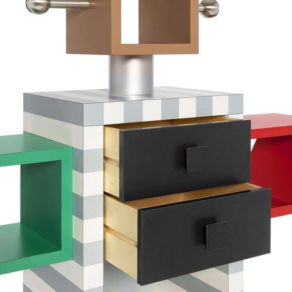 Ginza Wooden Robot by Umeda Masanori for Memphis Milano Collection - Image 4