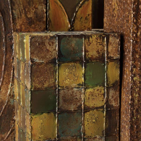 Paul Evans 'Skyline' Coffee Table in Welded and Patinated Steel - Image 3