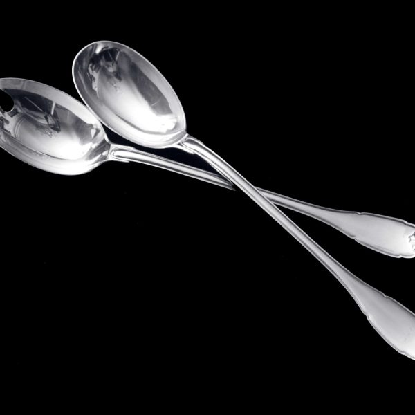Puiforcat (Hermes) - 299pc. Antique French Sterling Silver Flatware Set, Vauban - Image 17
