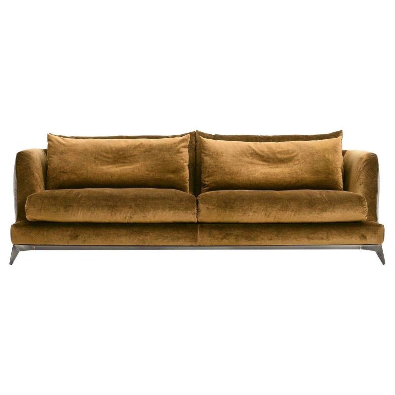 Brando Brown Sofa Pier Luigi Frighetto