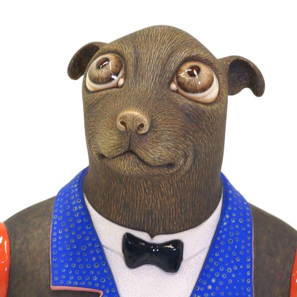 Please Porcelain Sculpture by Sergei Isupov, 2007, Signed - Image 6
