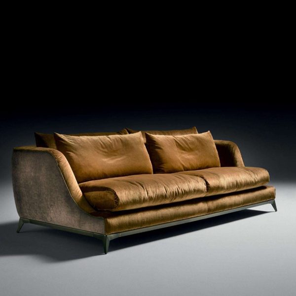 Brando Brown Sofa Pier Luigi Frighetto - Image 2
