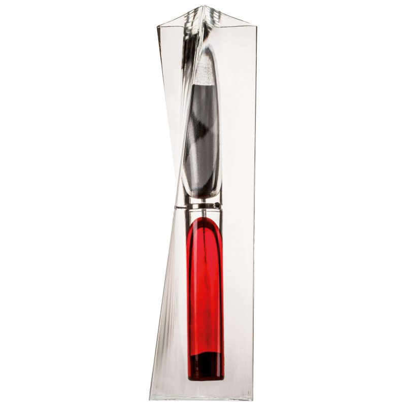 Venini Ando Time Hourglass in Grape and Red by Tadao Ando