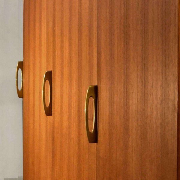 A Large "RECONSTRUCTION" Wardrobe by Joseph-André Motte, Charron, France 1950 - Image 9