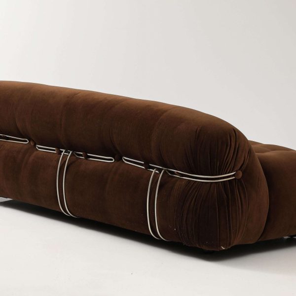 Afra and Tobia Scarpa 'Soriana' Three Seat Sofa for Cassina, Italy, 1969 - Image 9