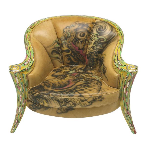 Opus Tattoo Armchair by Carlo Rampazzi - Image 7