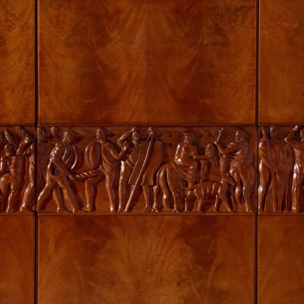 Osvaldo Borsani Unique Large Credenza, Arredamenti Borsani Varedo, Italy, 1940s - Image 8