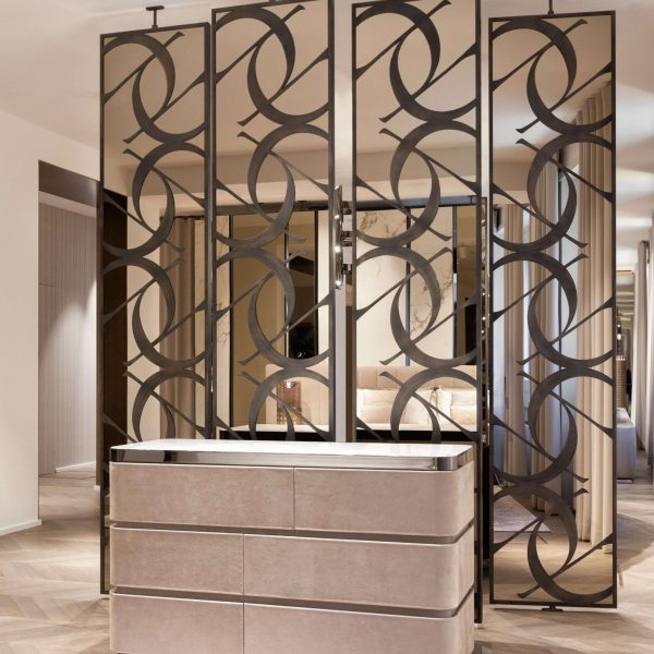 21st Century Art Déco Elie Saab Maison Nabuk Marble Essence Dresser, Italy - Image 3
