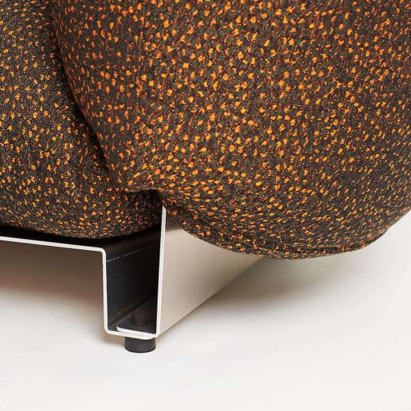 The Pillow Sofa Triple Seat - Modular Upholstered Sofa with Aluminum Frame - Image 5