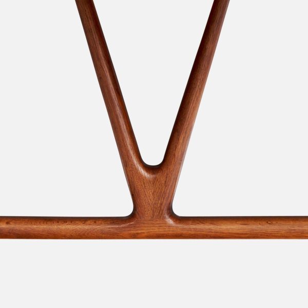 Hans Wegner Wishbone Desk, Oak, Teak, Denmark, 1950s - Image 3