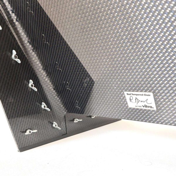 Ron Arad Bad Tempered Chair #46/1000 for Vitra, 2002, Carbon Fiber, Signed - Image 12