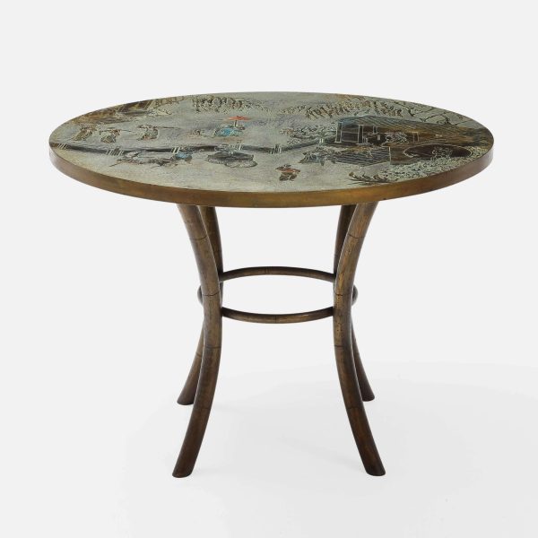 Philip and Kelvin LaVerne Tao Game, Center, or Dining Table, USA, 1960s - Image 3