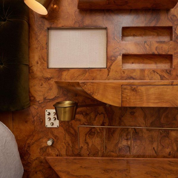 Gio Ponti Headboard and Bedframe with Attached Nightstands - Image 11