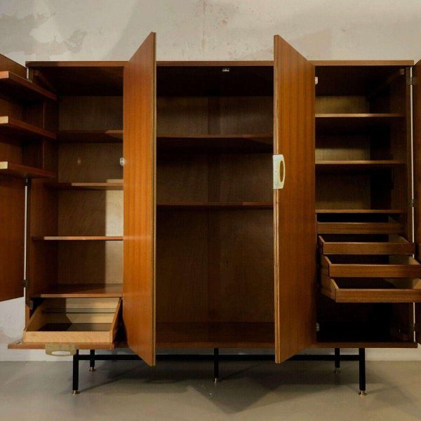 A Large "RECONSTRUCTION" Wardrobe by Joseph-André Motte, Charron, France 1950 - Image 6