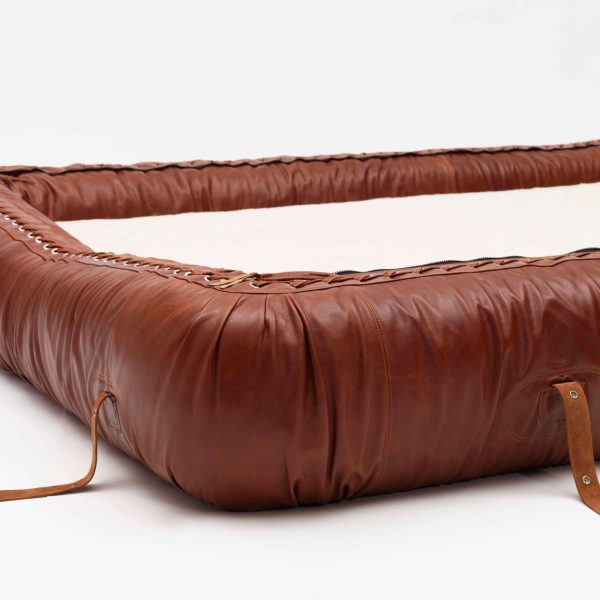 1970s Design Anfibio Foldable Sofa Vintage Leather Becchi Giovannetti - Image 6