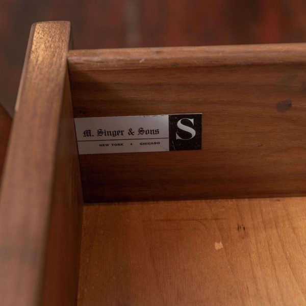 Gio Ponti Chest of Drawers Signed M. Singer and Sons Model 2161 - Image 7