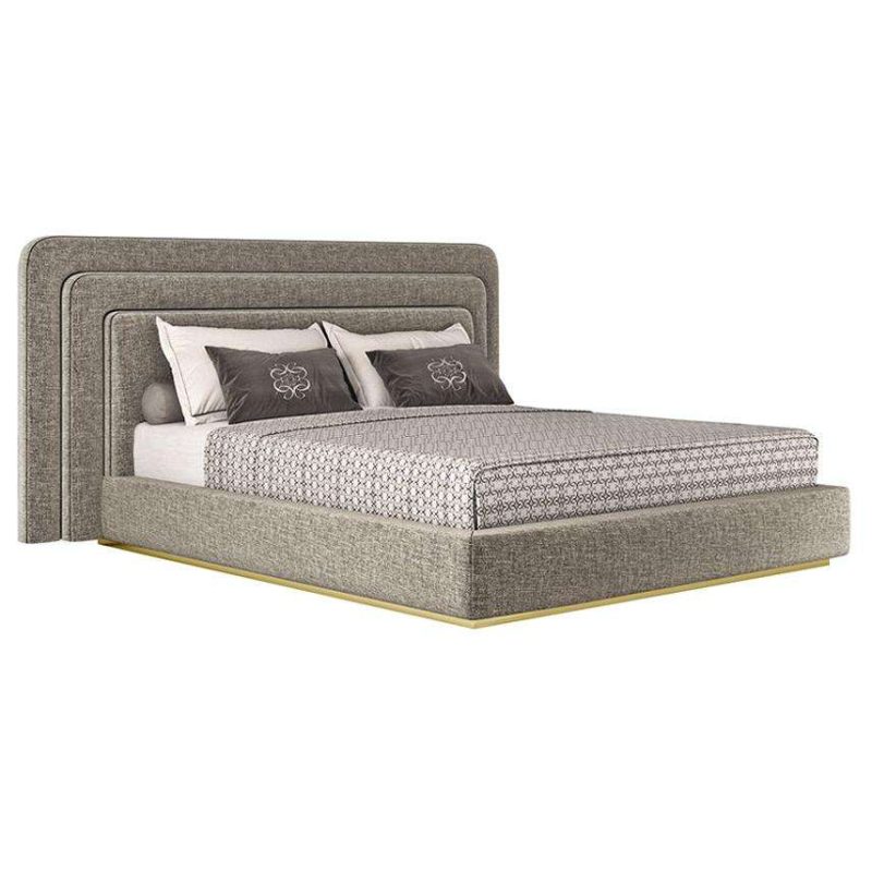 Art Déco Style Elie Saab Maison 100% Wool Headboard Voyage Royal Bed Italy