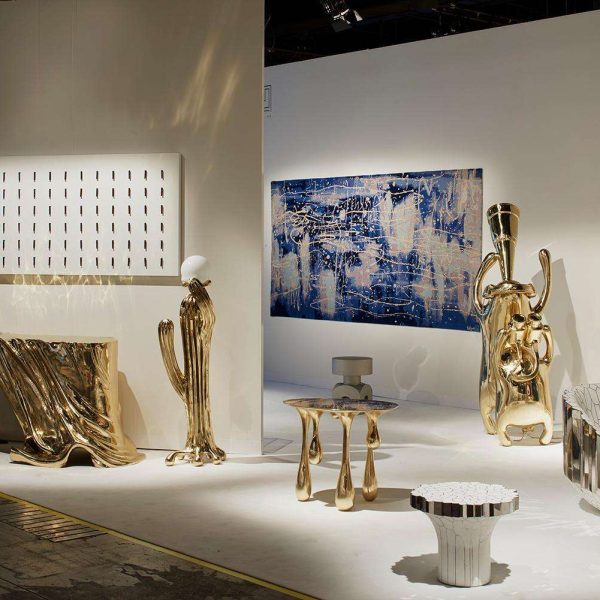 Saguaro No.2 Floor Lamp Polished Brass Gold by Zhipeng Tan - Image 6