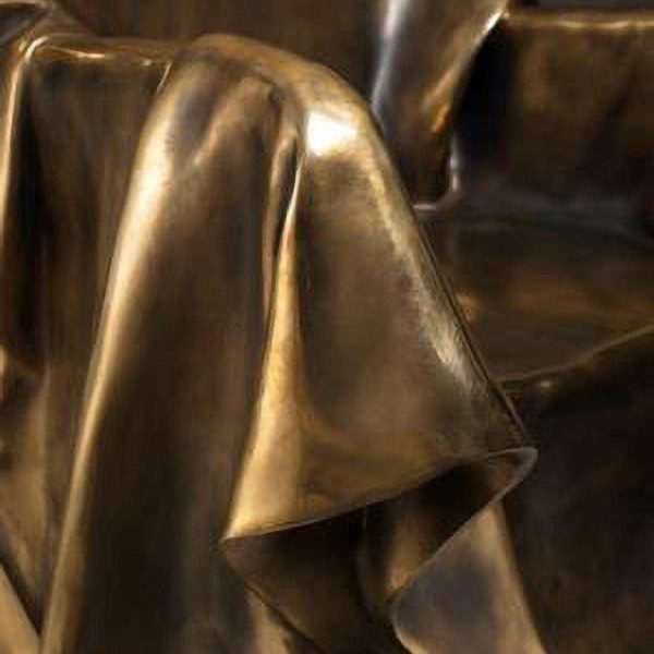 Modern Andrea Salvetti for Dilmos Limited Edition Armchair Sculpture Bronze Cast - Image 5