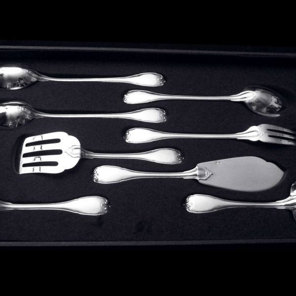 Puiforcat (Hermes) - 299pc. Antique French Sterling Silver Flatware Set, Vauban - Image 18