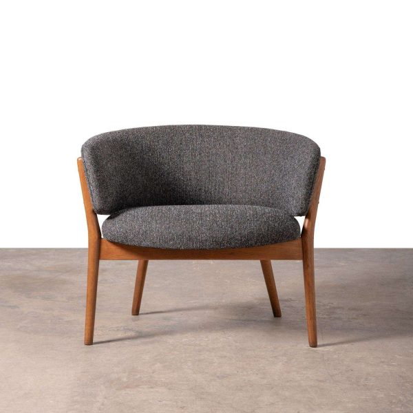Nanna Ditzel Classic Vintage Scandinavian Model 83 Armchairs in Oak, 1950s - Image 13