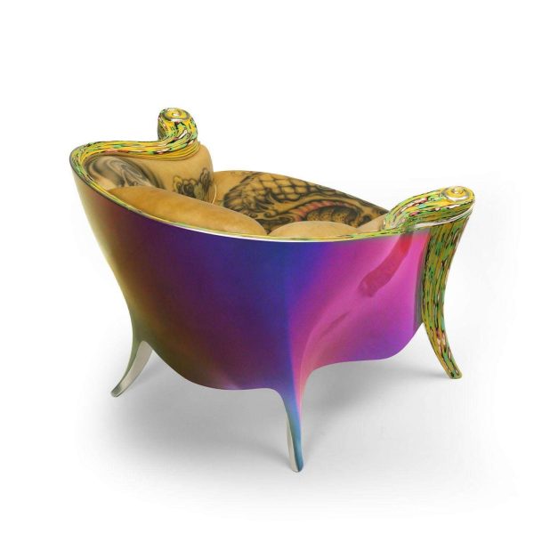 Opus Tattoo Armchair by Carlo Rampazzi - Image 3