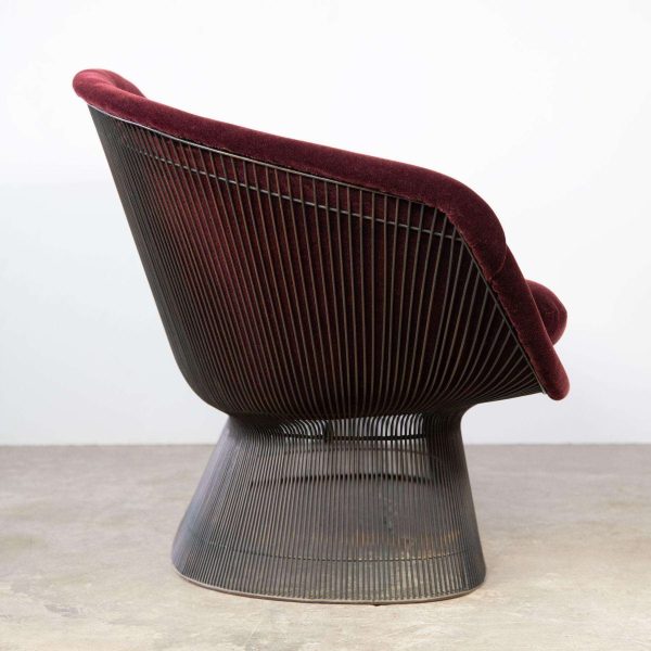 Platner Collection 1966 Rare Early Production Settee in Bronze by Warren - Image 5