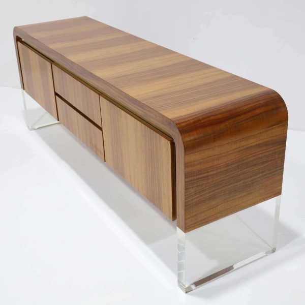 Vladimir Kagan Ribbon Sideboard/Credenza in Tawi Wood - Image 5