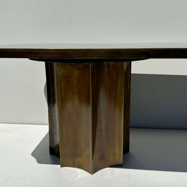 Philip & Kelvin LaVerne "Creation of Man" Bronze Coffee Table - Image 4