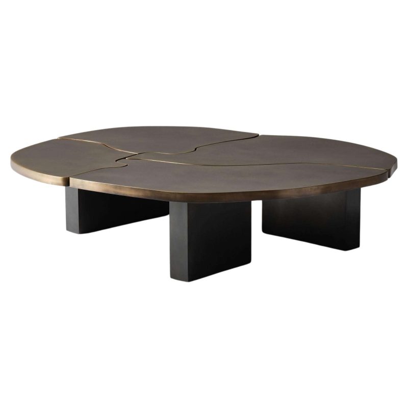 Douglas Fanning Pangaea Patinated Modular Coffee Table, United States, 2023