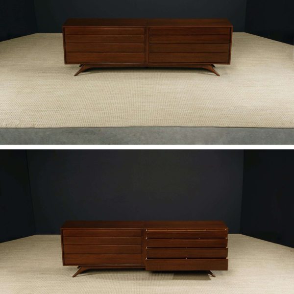 Important Double Dresser by Vladimir Kagan for Kagan-Dreyfuss, 1950s, Signed - Image 3