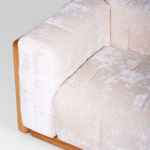 Pair of Cornaro 140 Armchairs by Carlo Scarpa with Ash Wood Structure, 1974 - Image 8