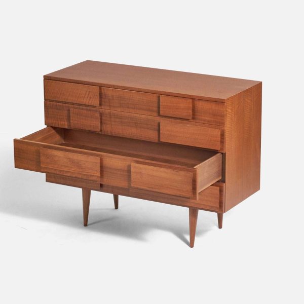 Gio Ponti Walnut Dresser for Singer & Sons, America, 1950s - Image 3