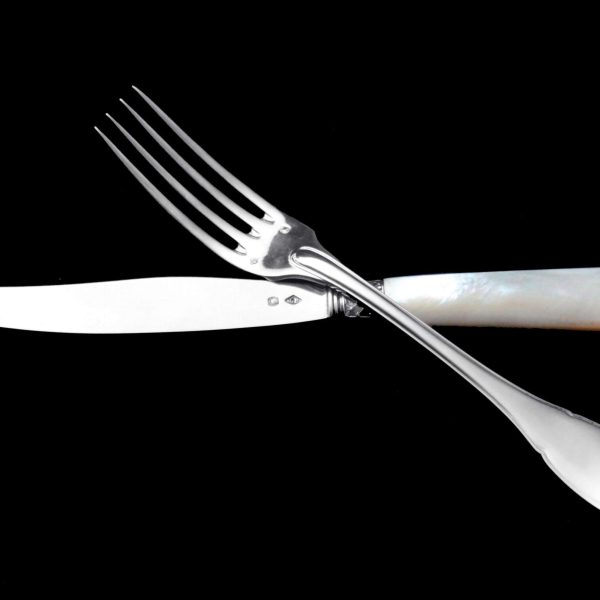 Puiforcat (Hermes) - 299pc. Antique French Sterling Silver Flatware Set, Vauban - Image 11